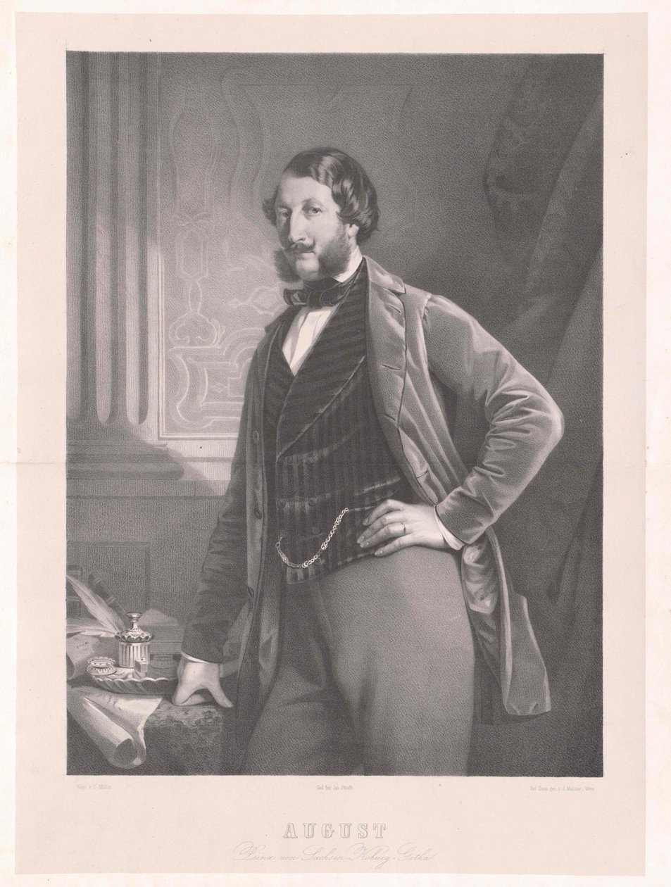 Prinz von Sachsen-Coburg-Gotha August von Artist Unknown