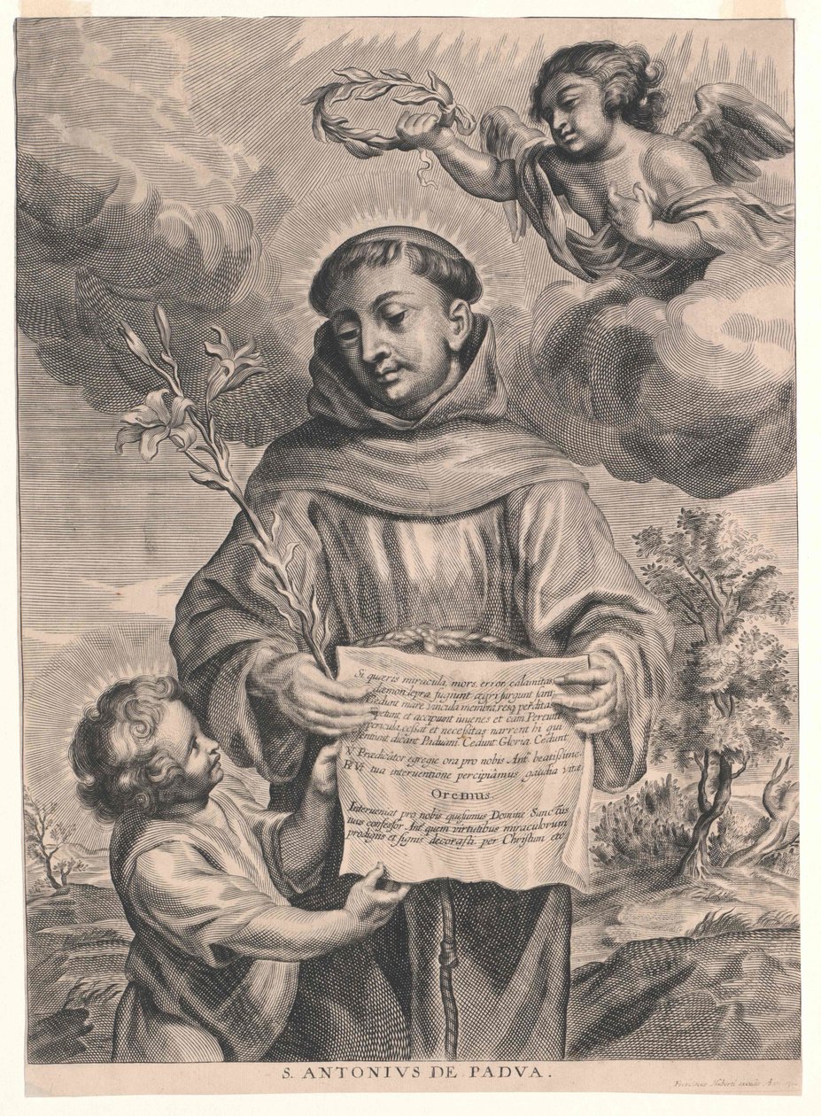Heiliger Antonius von Padua von Artist Unknown