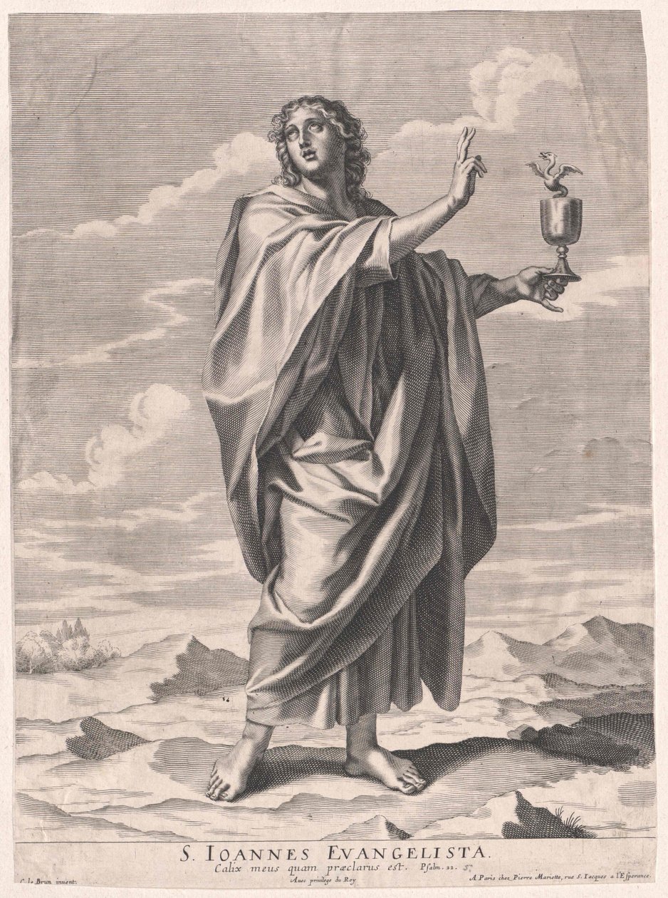 Heiliger Johannes der Evangelist von Artist Unknown