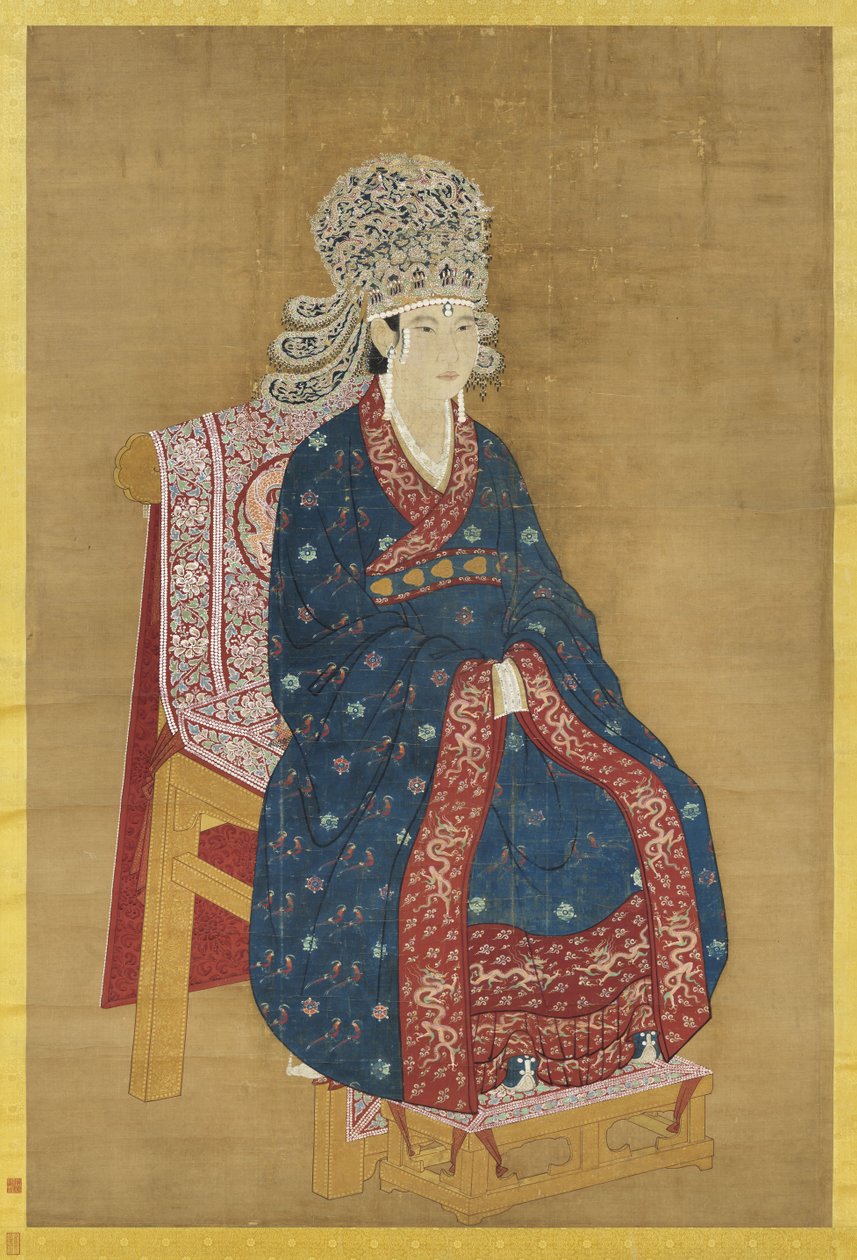 Sitzendes Porträt der Song-Dynastie-Kaiserin Xiang von Artist Unknown