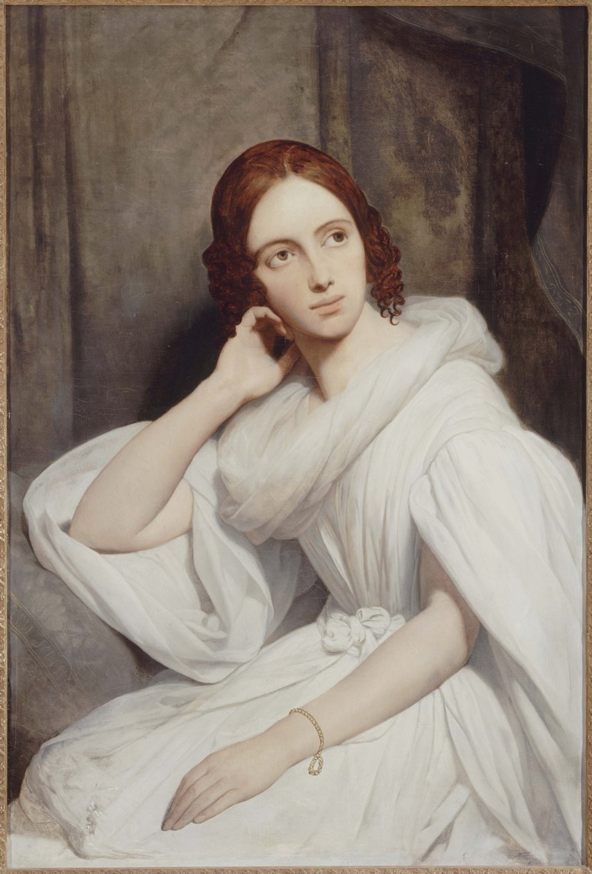 Porträt von Sophie Marin, Witwe des Generalleutnants Baudrand von Ary Scheffer