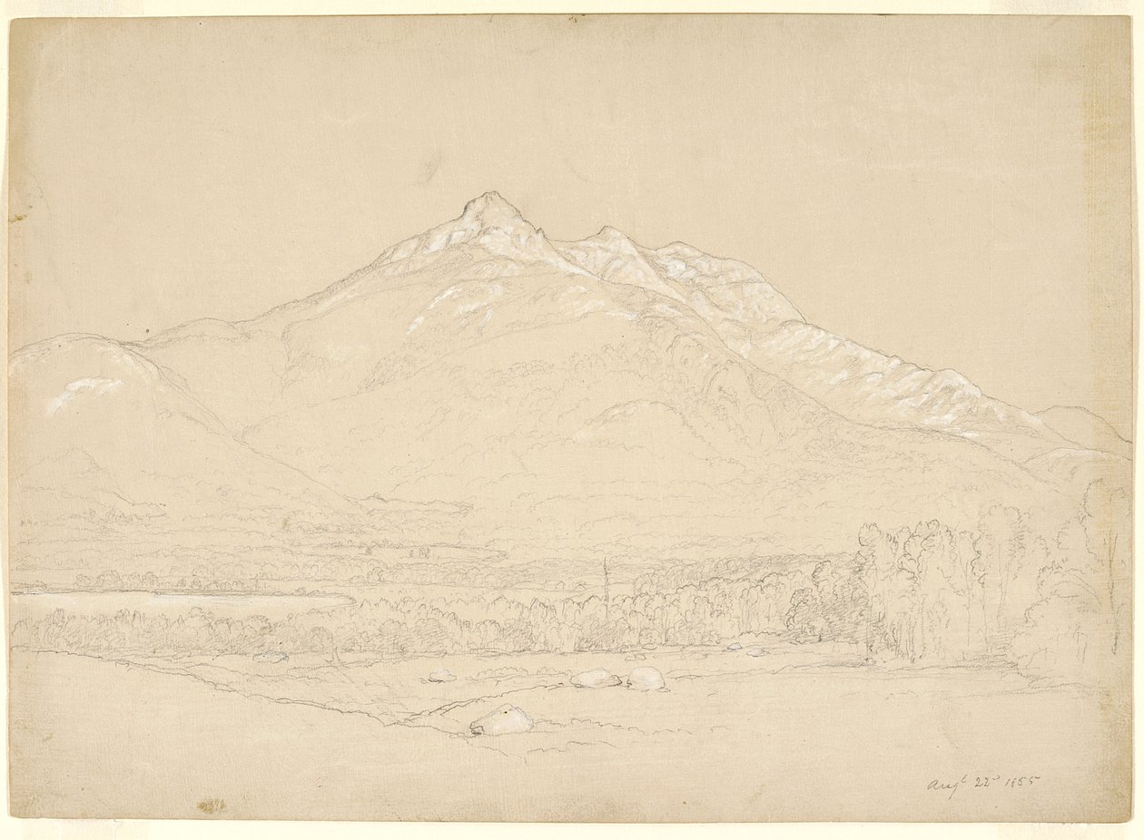 Mount Chocorua, New Hampshire, 1855 von Asher Brown Durand