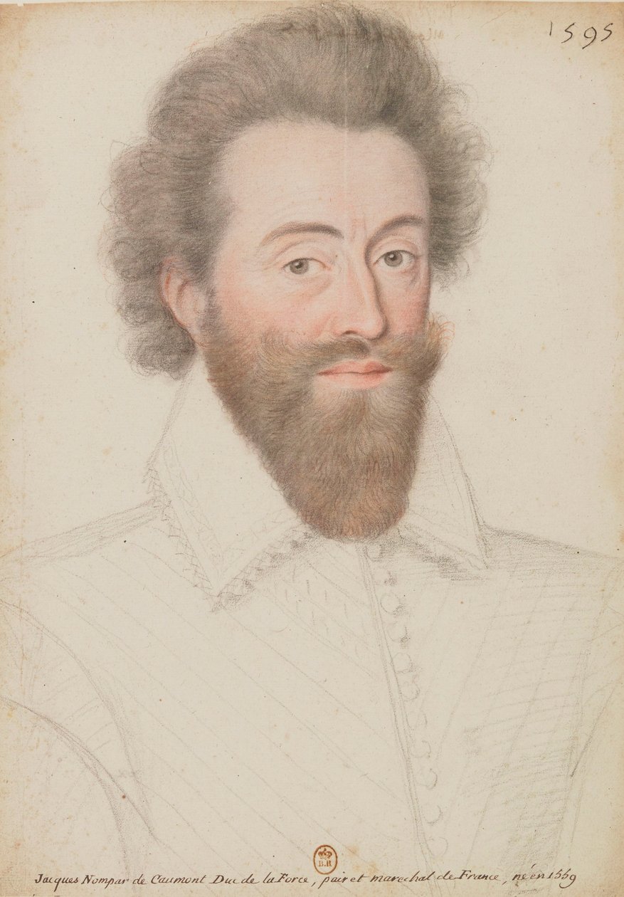 Jacques Nompar de Caumont - 1595 von attributed to François Quesnel