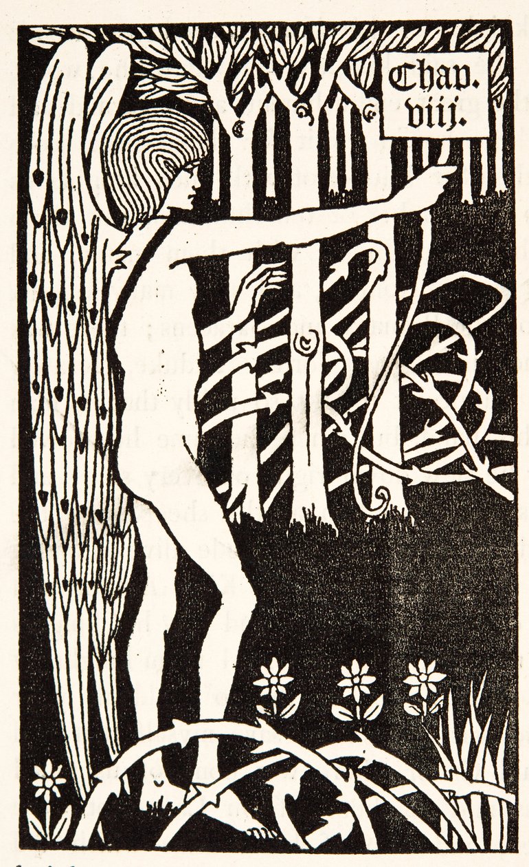 Kapitelüberschrift von Aubrey Beardsley