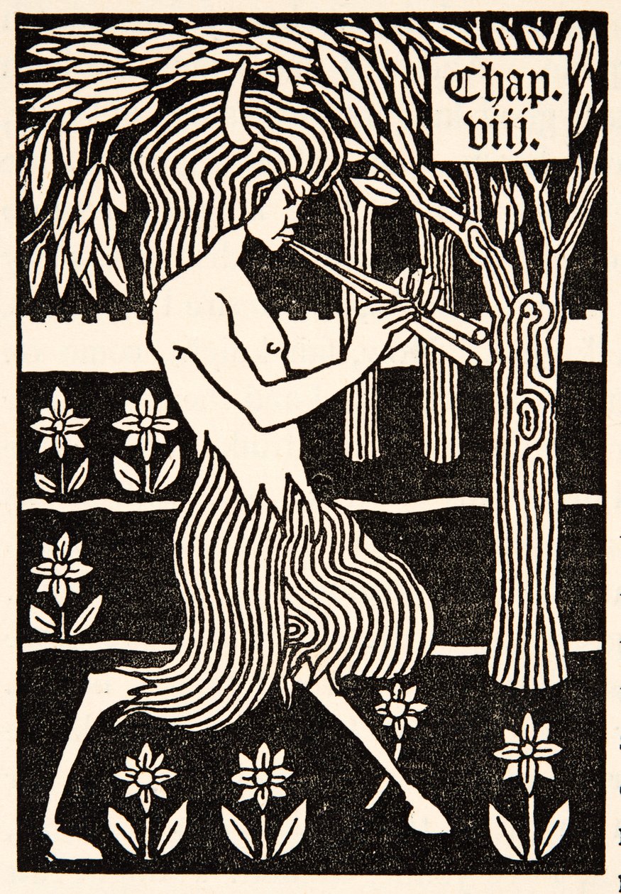 Kapitelüberschrift von Aubrey Beardsley