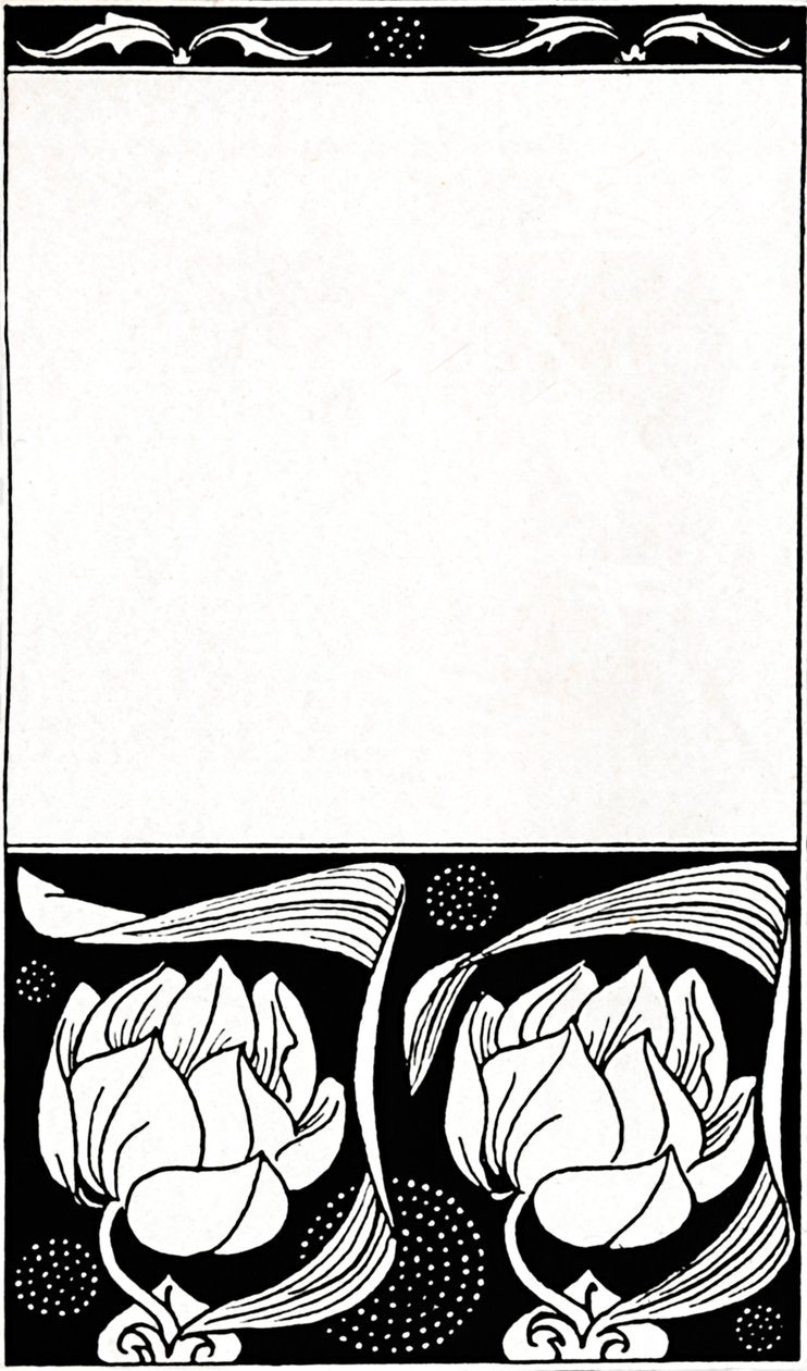 Entwurf für das Cover von Die Frau, die es tat, 1914 von Aubrey Beardsley