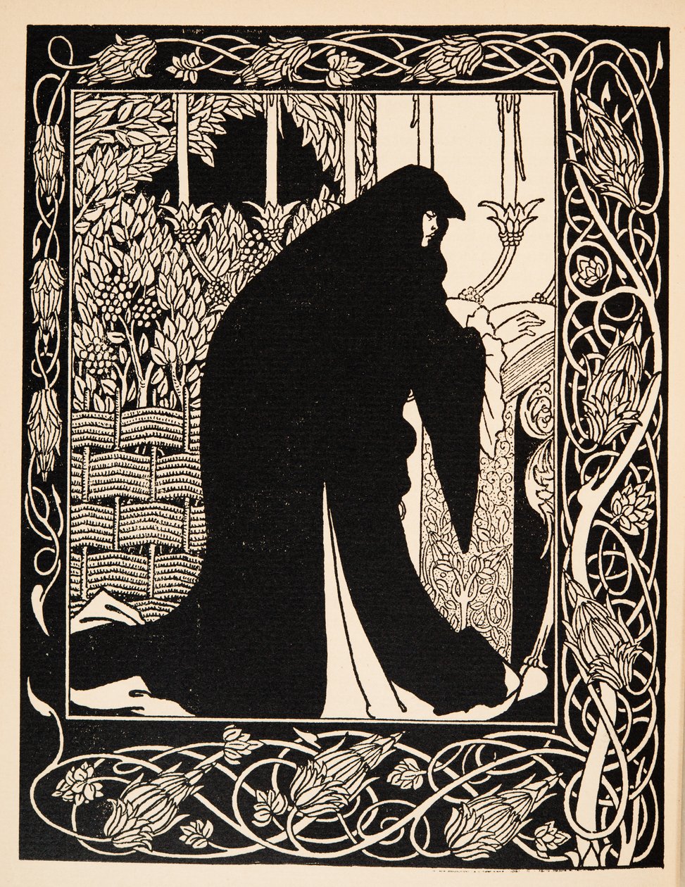 Wie Königin Guenever Nonne wurde von Aubrey Beardsley