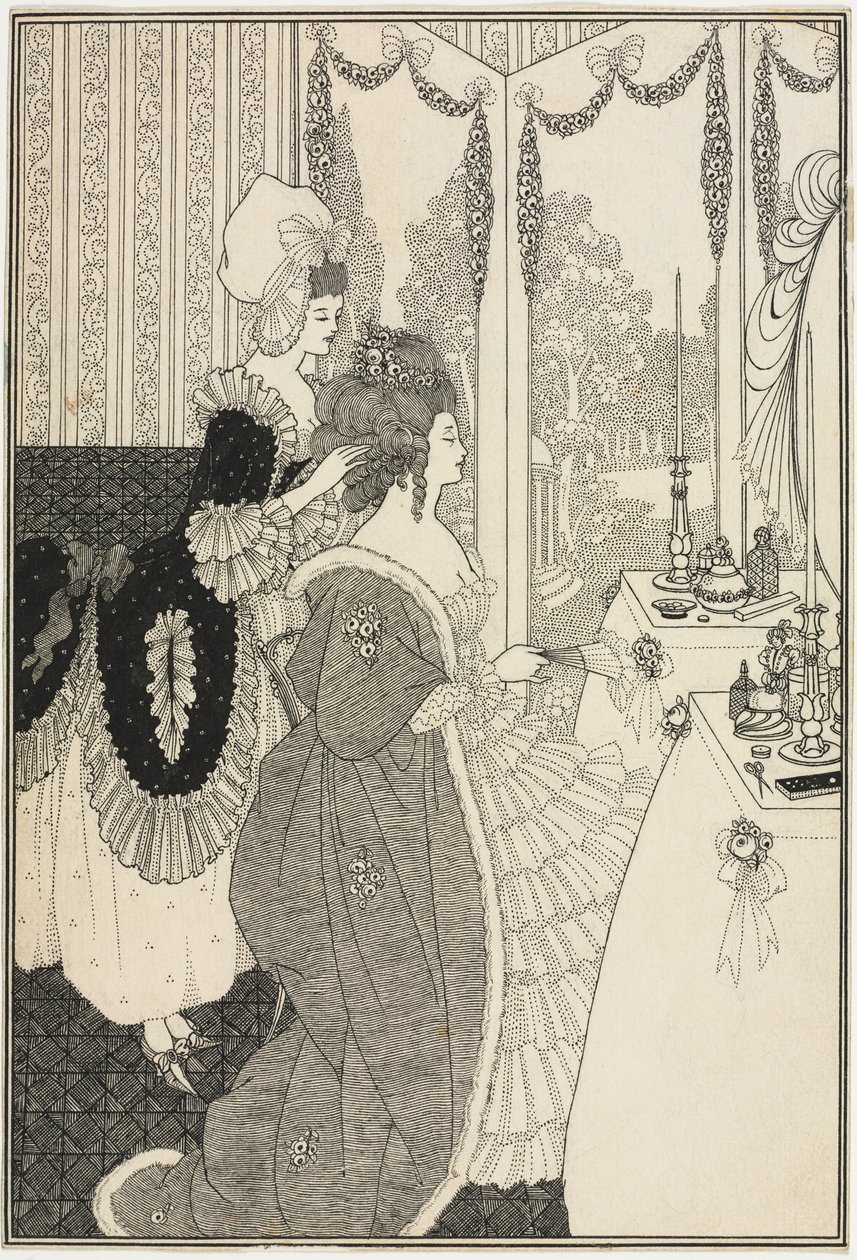 Die Toilette, aus 