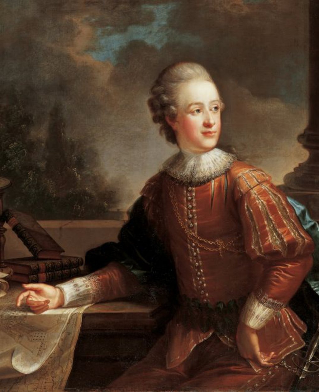 Bildnis des späteren Fürsten Alois I. von Liechtenstein von August Friedrich Oelenhainz