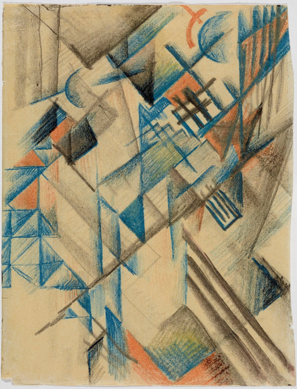 Abstrakte Formen II von August Macke