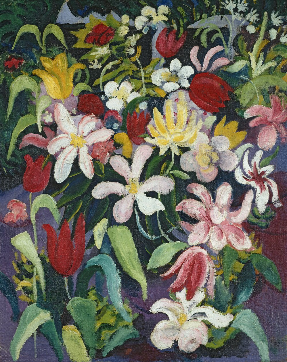 Blumenteppich von August Macke