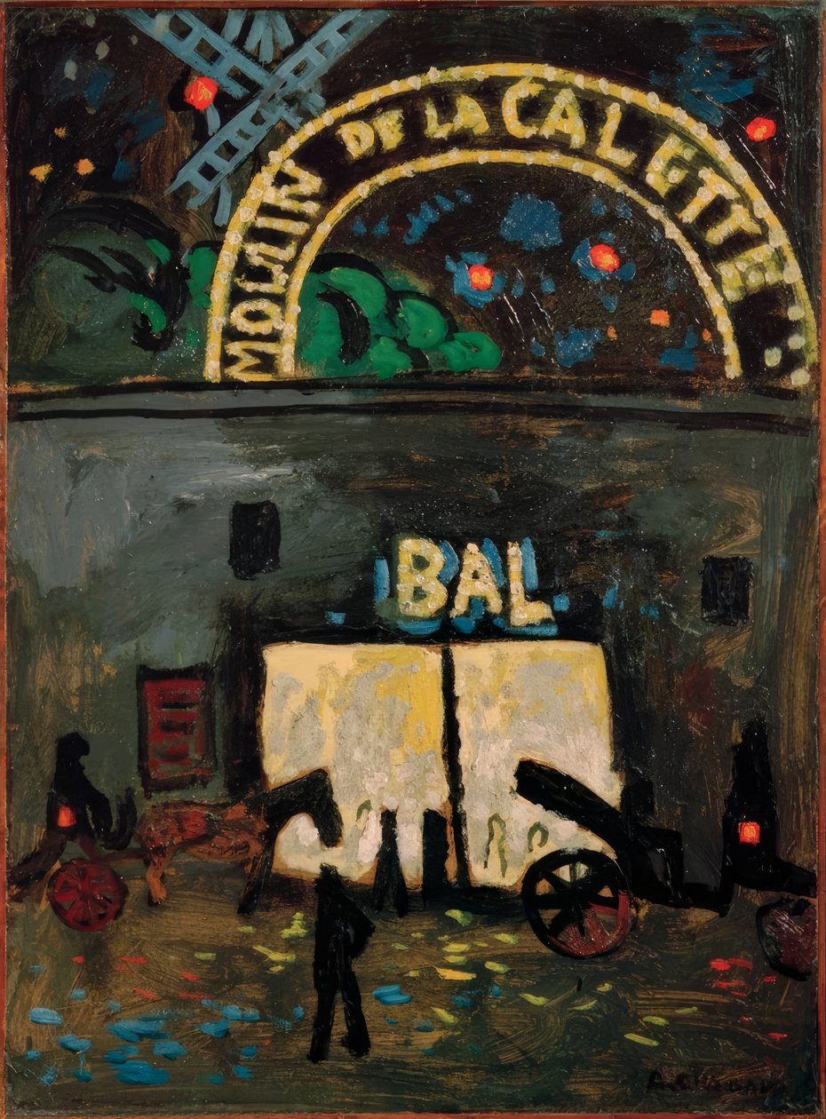 Le Moulin de la Galette von Auguste Chabaud