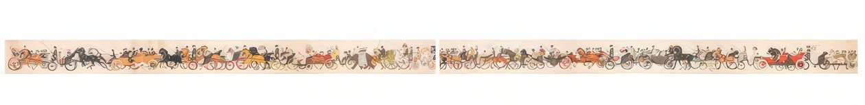 Die Rückkehr von den Rennen von Auguste Jean Baptiste Roubille