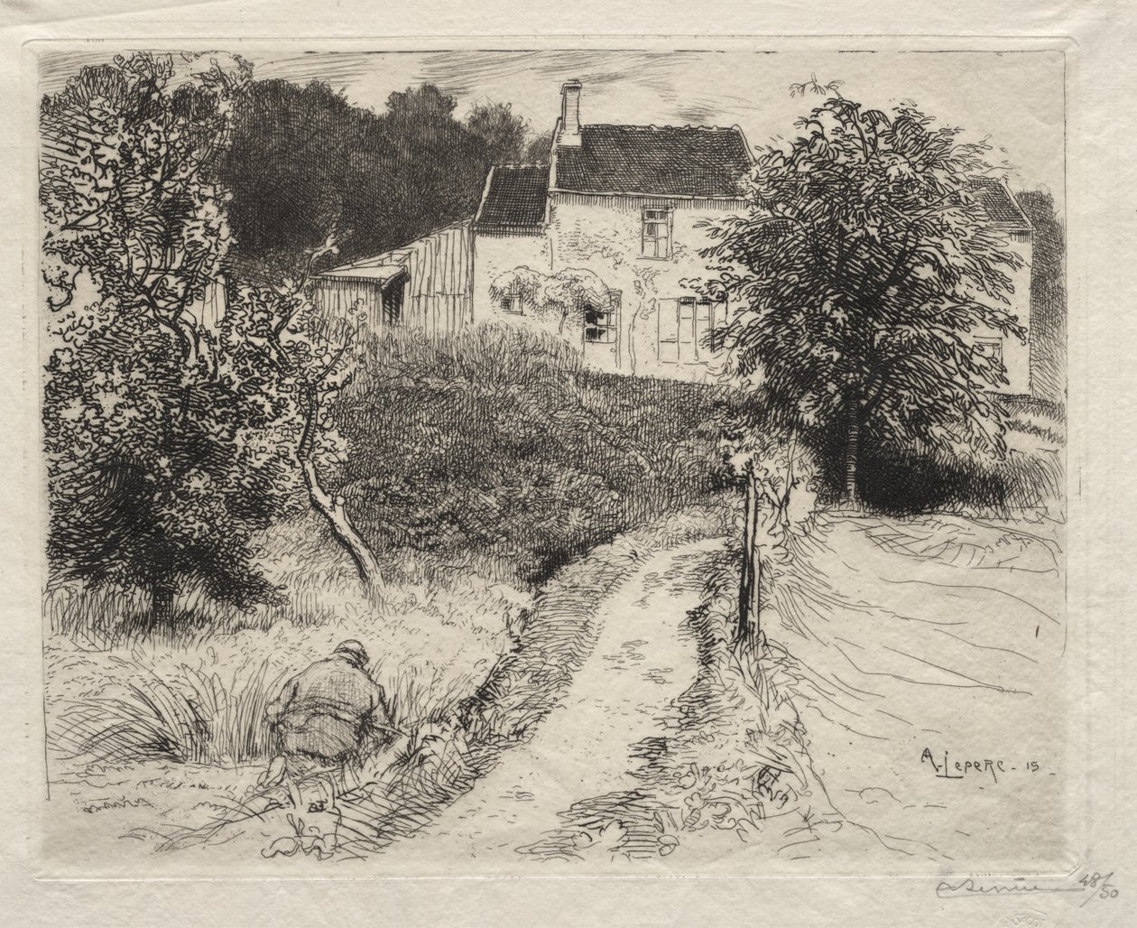 Ein Bellot von Auguste Louis Lepère