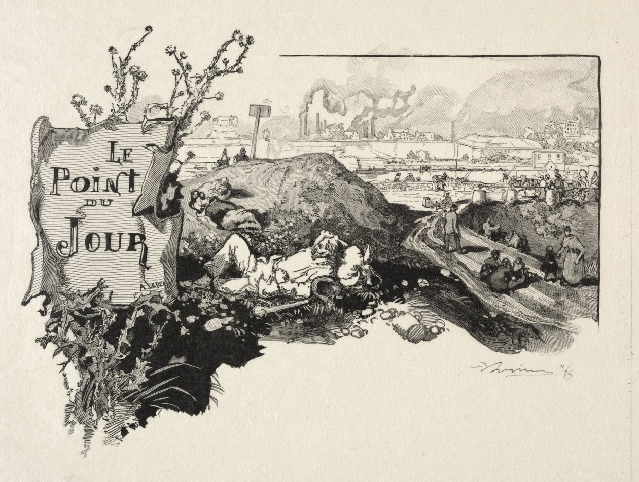 Der Tagesanbruch von Auguste Louis Lepère