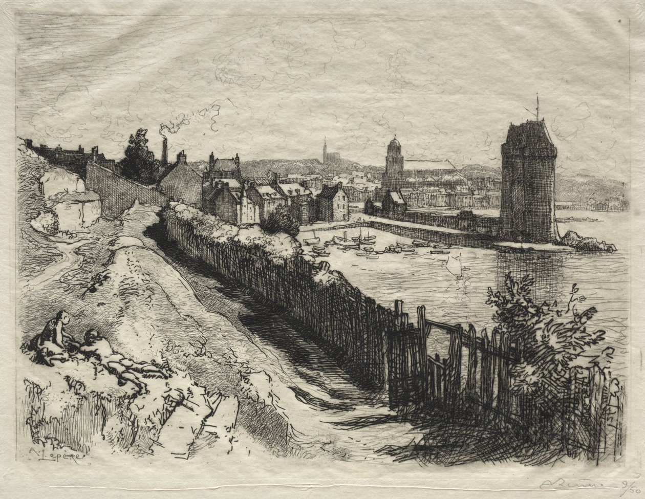 Saint-Servan von Auguste Louis Lepère