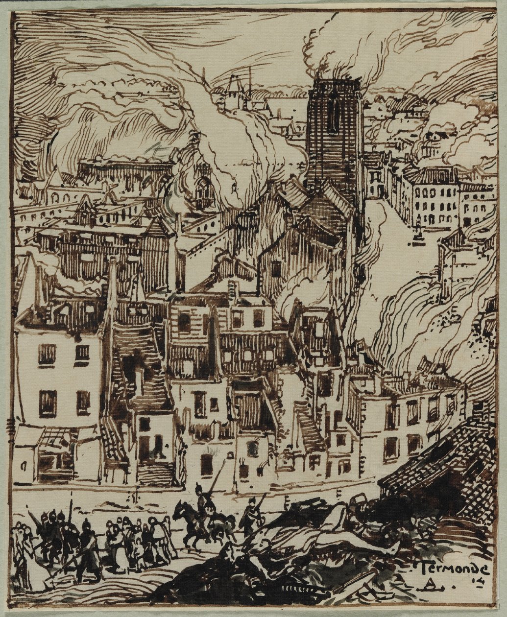Termonde von Auguste Louis Lepère