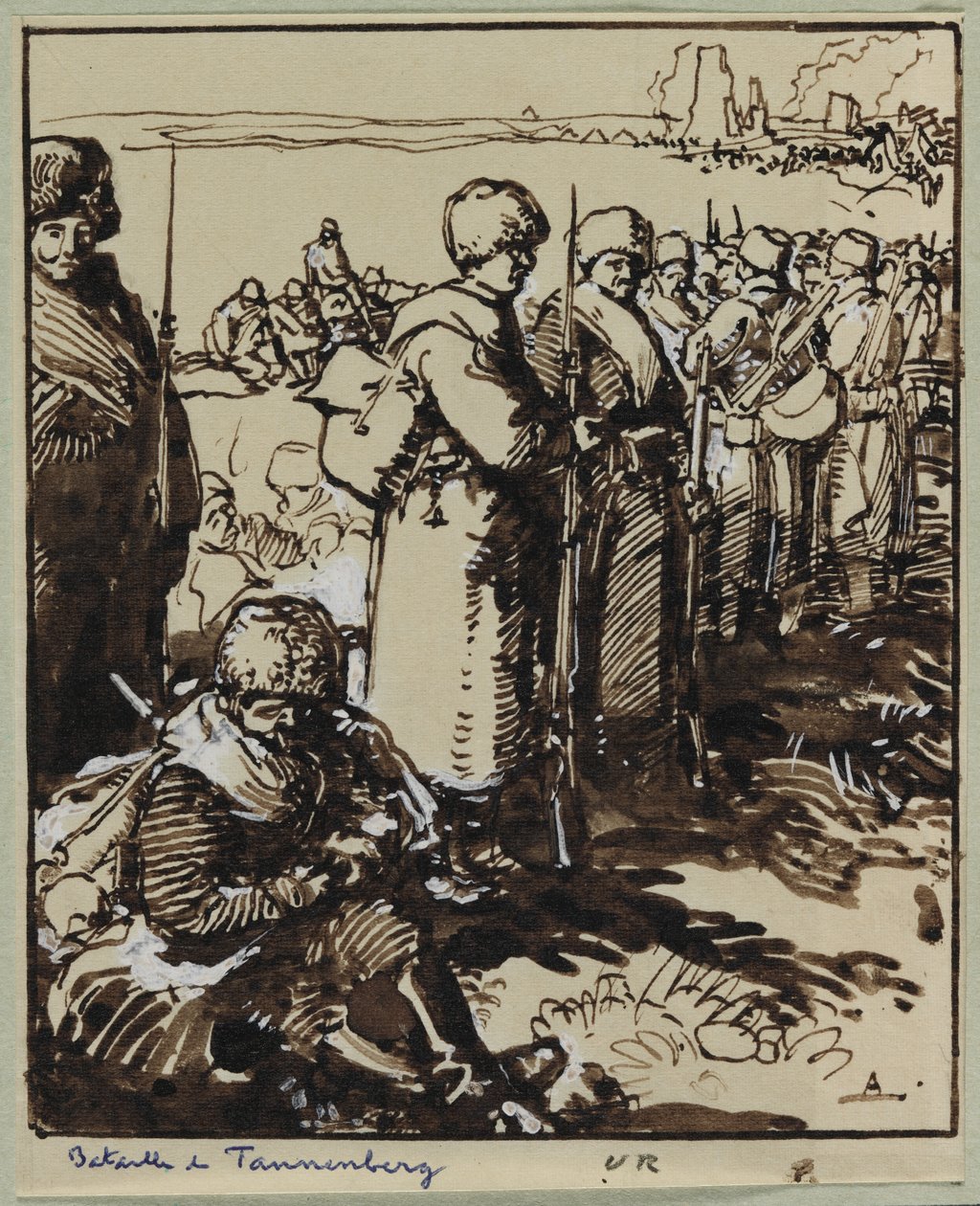 Schlacht von Tannenberg von Auguste Louis Lepère