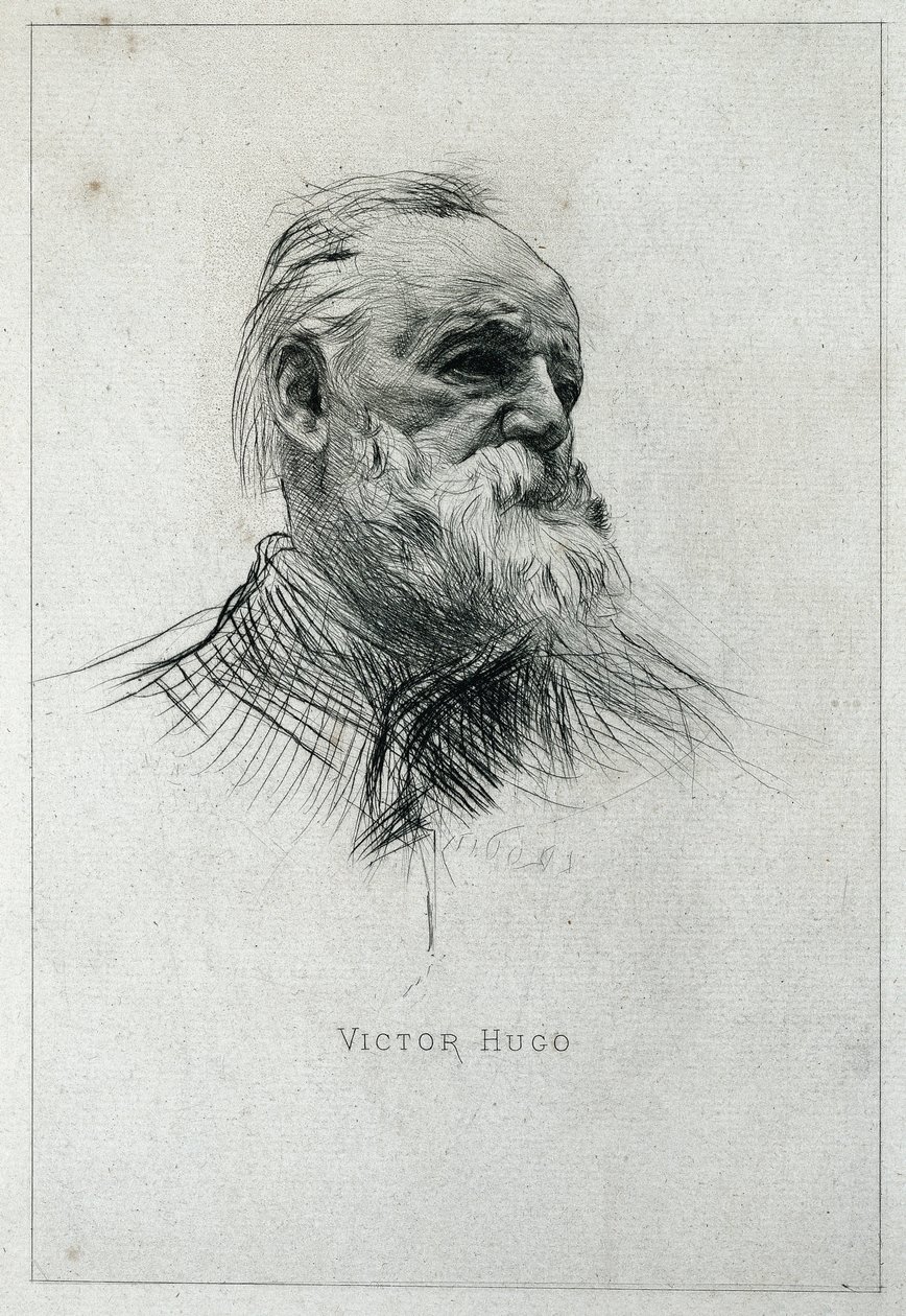 Porträt des Schriftstellers Victor Hugo von Auguste Rodin