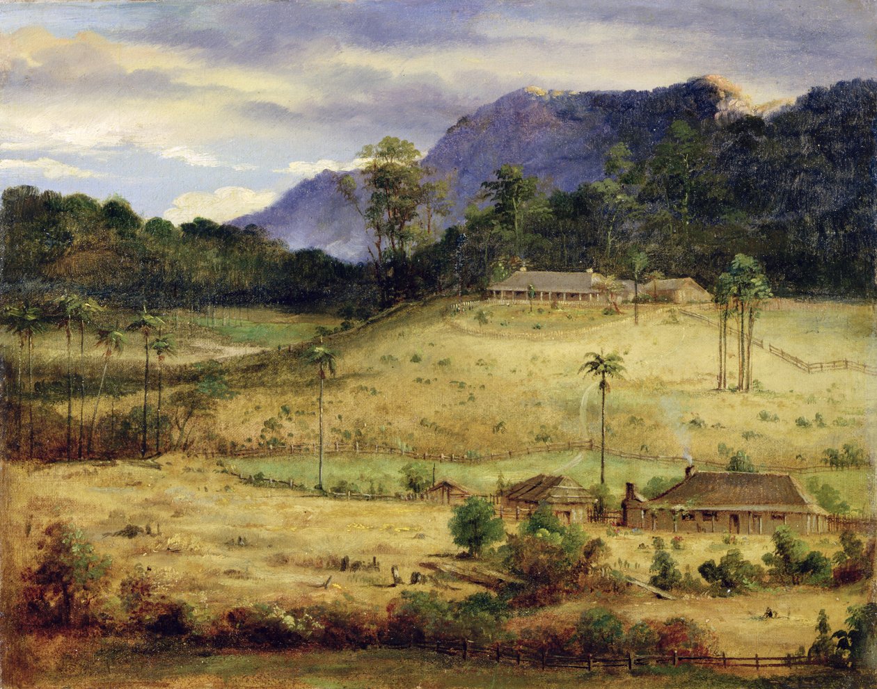 Höfe, ca. 1850 von Australasian School