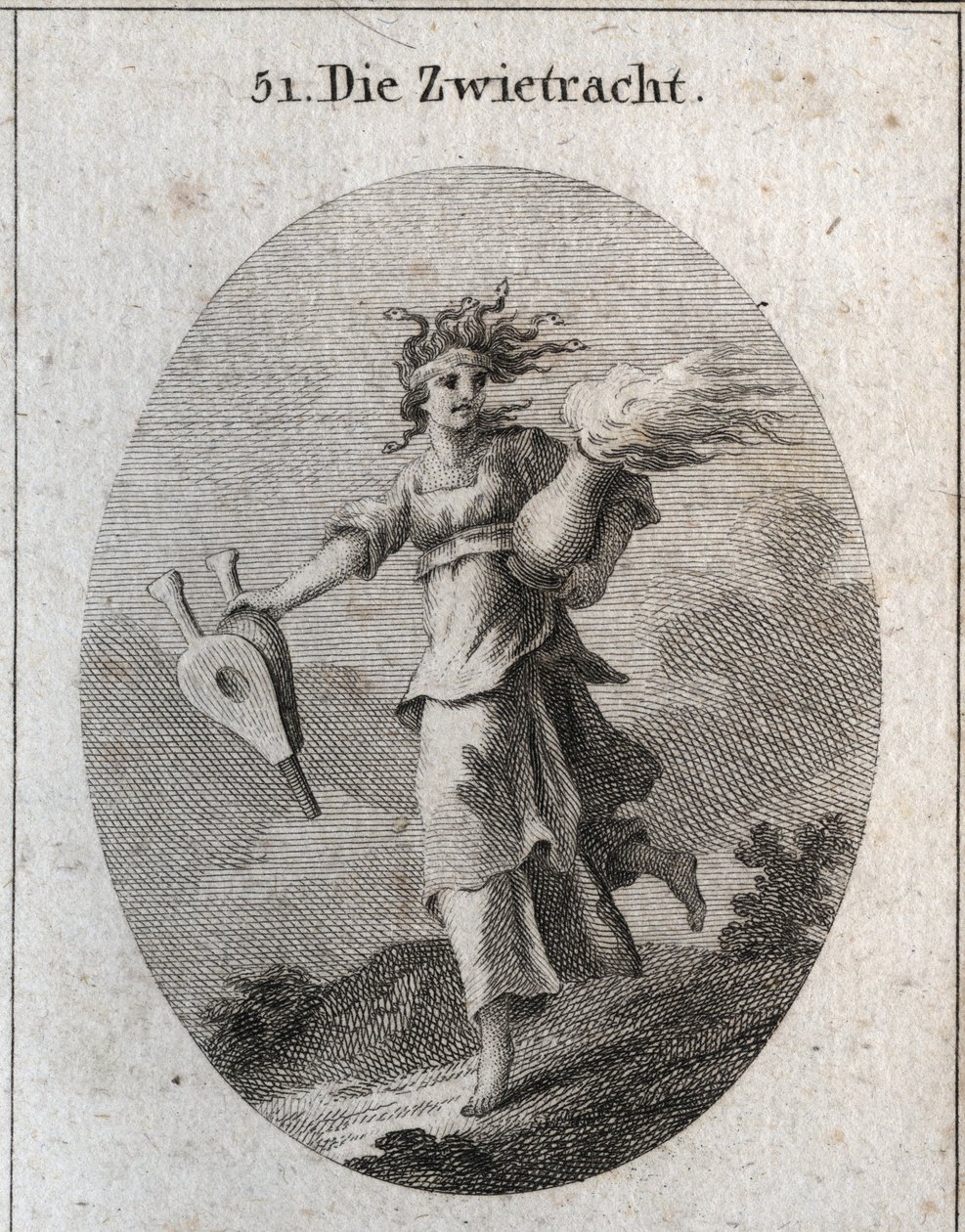 Allegorie der Zwietracht von Austrian School
