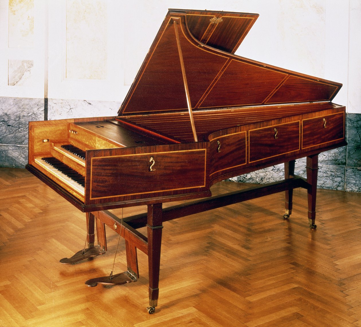 Cembalo im Besitz von Franz Joseph Haydn (1732-1809) von Austrian School
