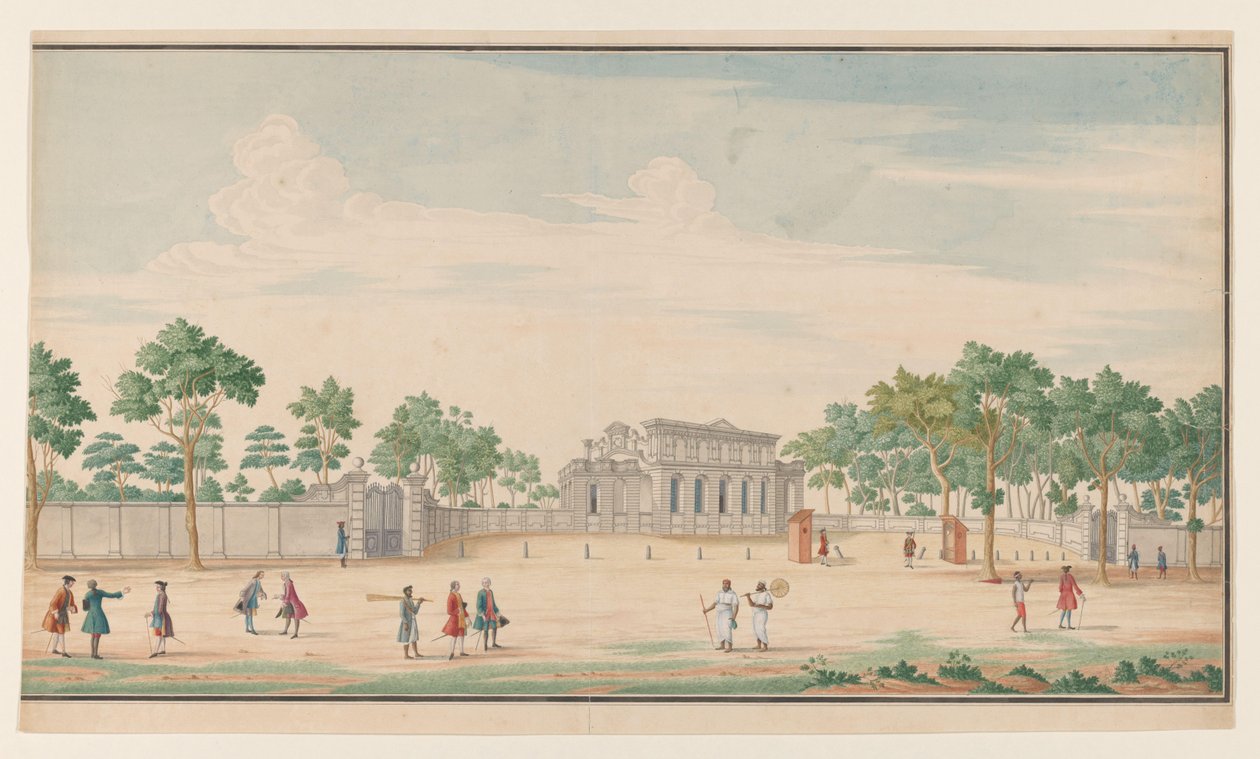 De Uytvlught Landhaus, Colombo von B. van Lier (attributed to)