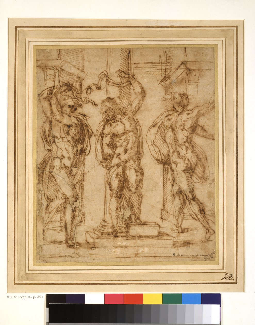 Die Geißelung von Baccio Bandinelli