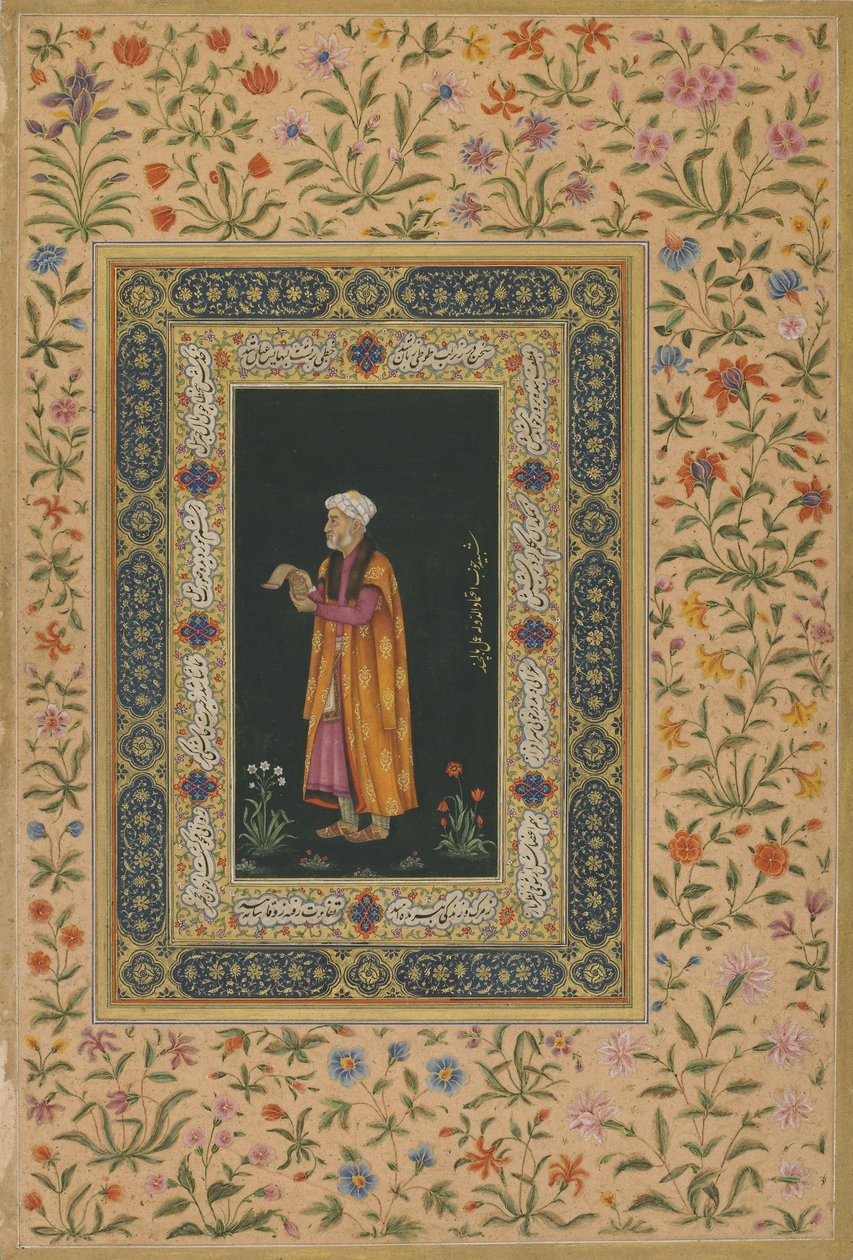 Porträt von Itimad Al-dawla, Mogul-Dynastie von Balchand (attr. to)