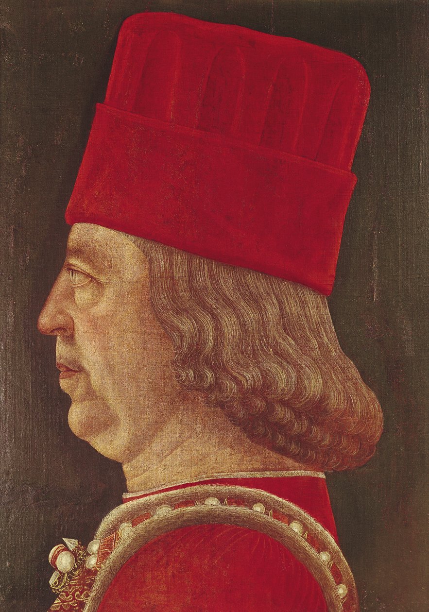 Porträt von Borso d
