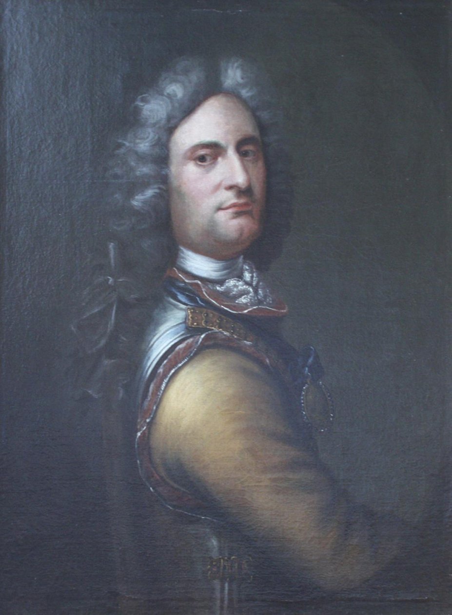 Porträt von Peder Tordenskjold von Balthasar Denner