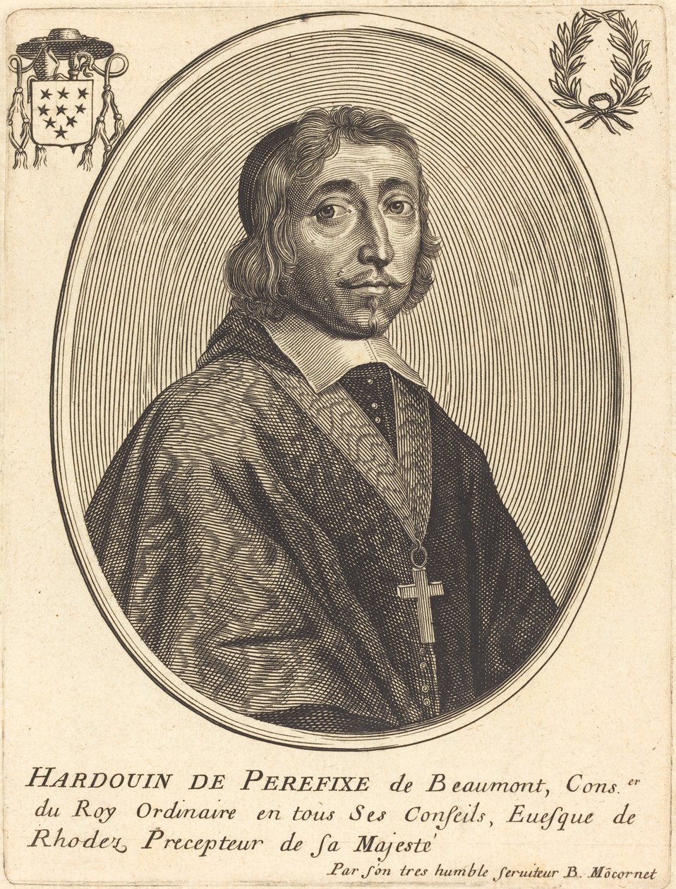 Hardouin de Beaumont de Perefixe von Balthasar Moncornet