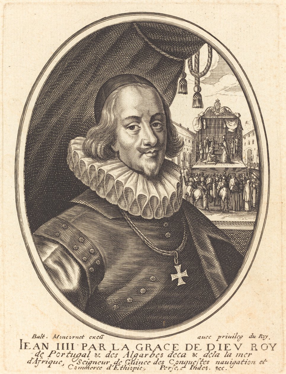 Johann IV., Herzog von Braganza von Balthasar Moncornet