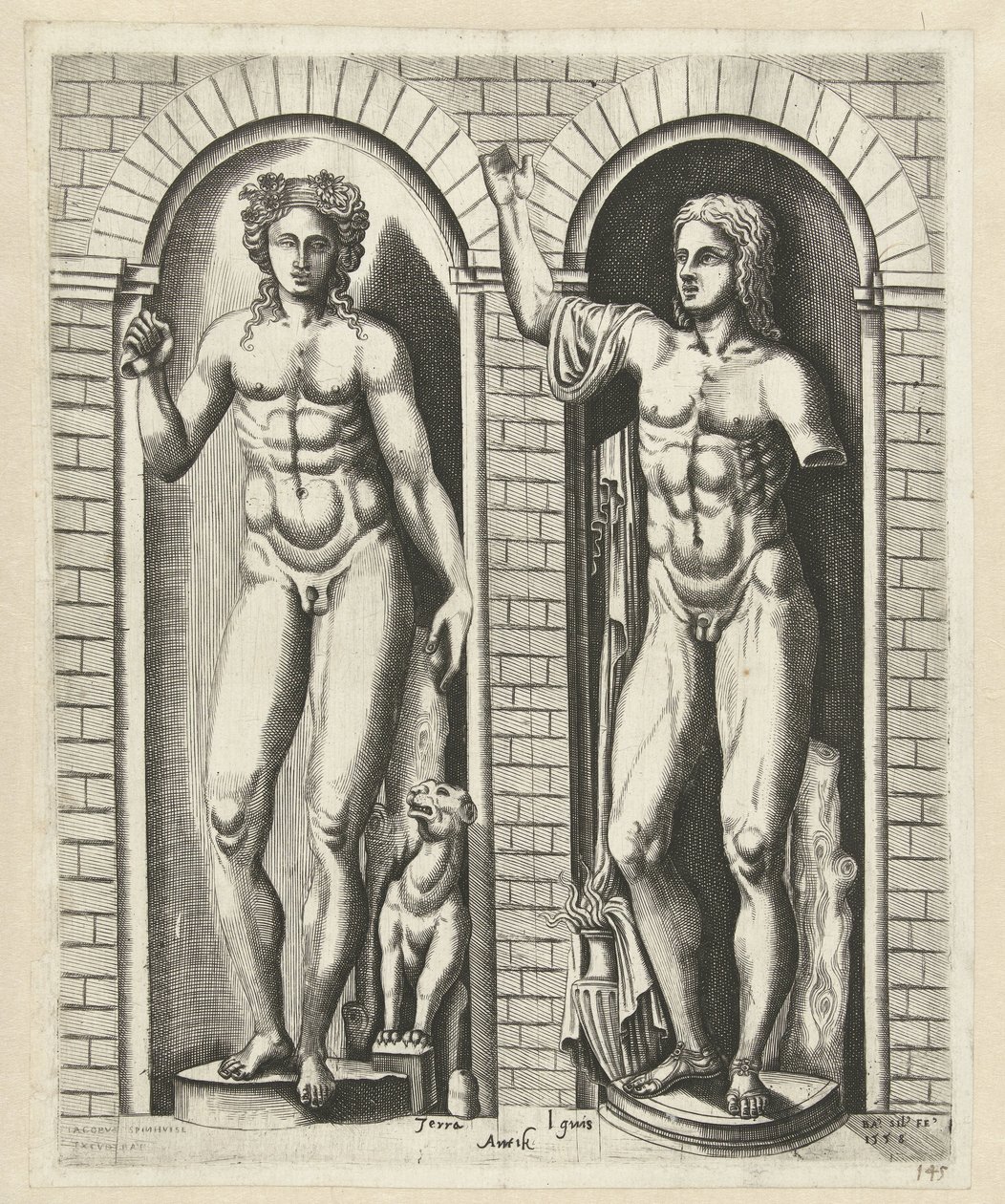 Erde und Feuer von Balthazar van den Bos
