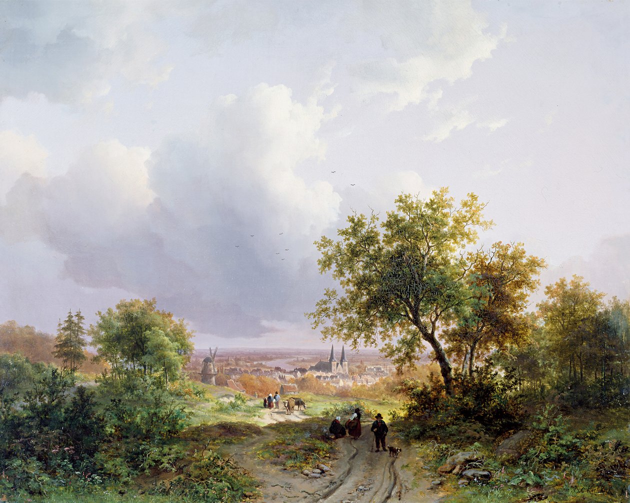 Sommerlandschaft von Barend Cornelis Koekkoek