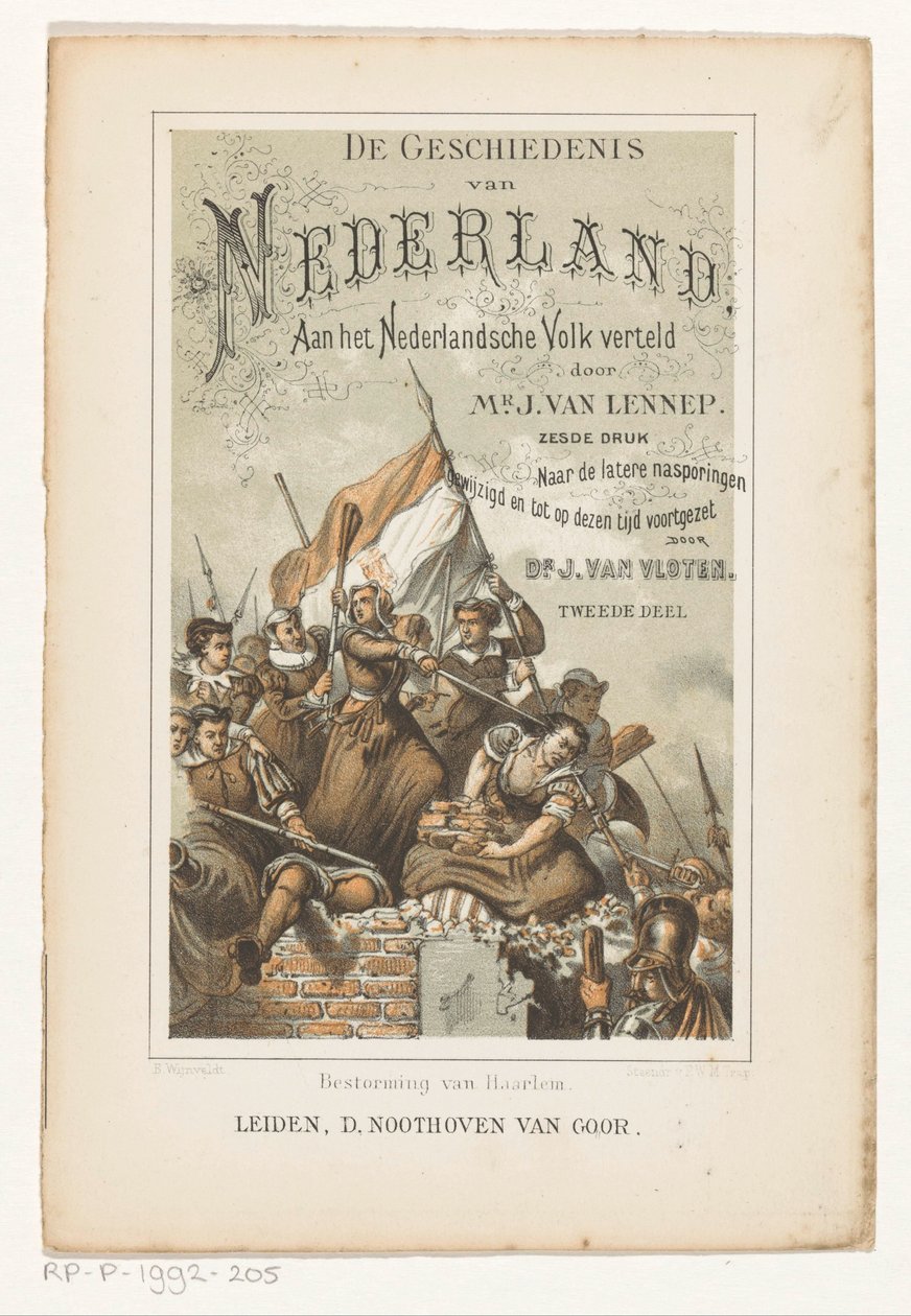 Bestürmung von Haarlem von Barend Wijnveld