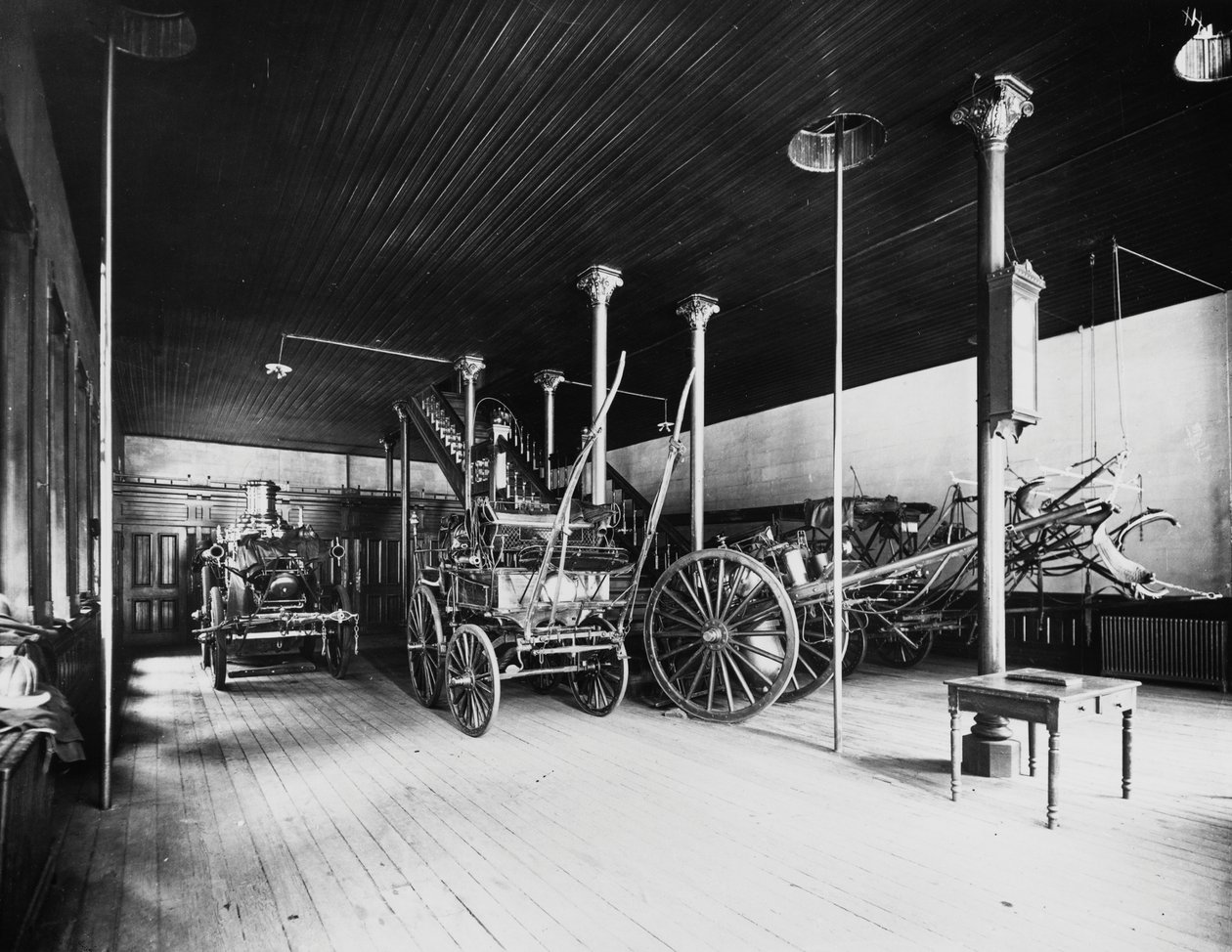 Engine House No. 40, Chicago, Illinois, USA, ca. 1905 von Barnes and Crosby