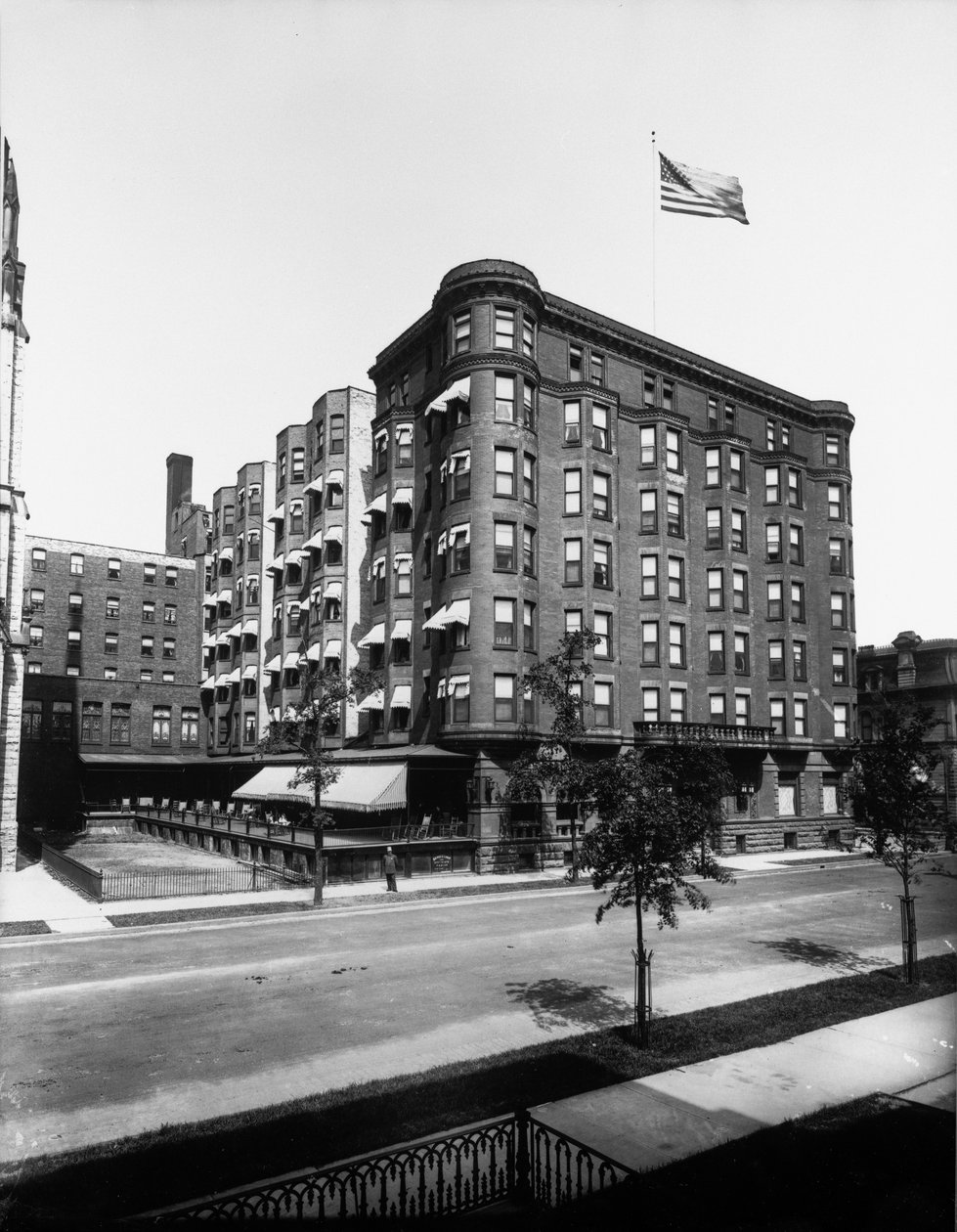 Metropole Hotel, Chicago, Illinois, USA, ca. 1900 von Barnes and Crosby