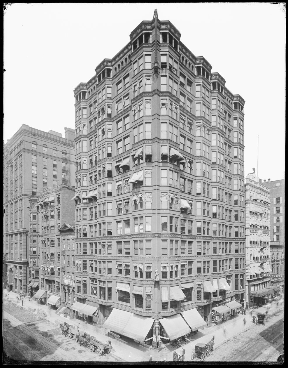Tacoma Gebäude, Chicago, Illinois, USA, ca. 1905 von Barnes and Crosby