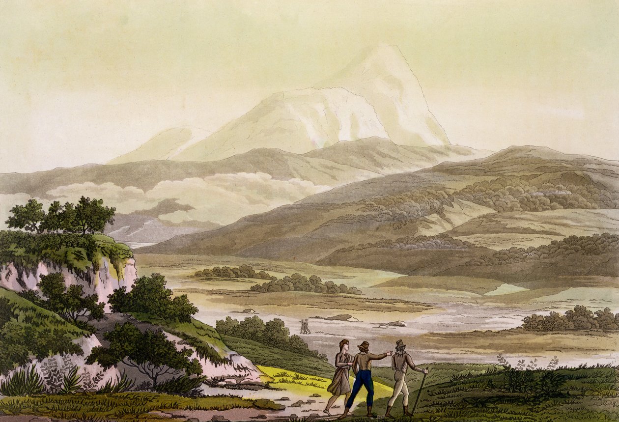 Der Cayambe, Ecuador, aus 
