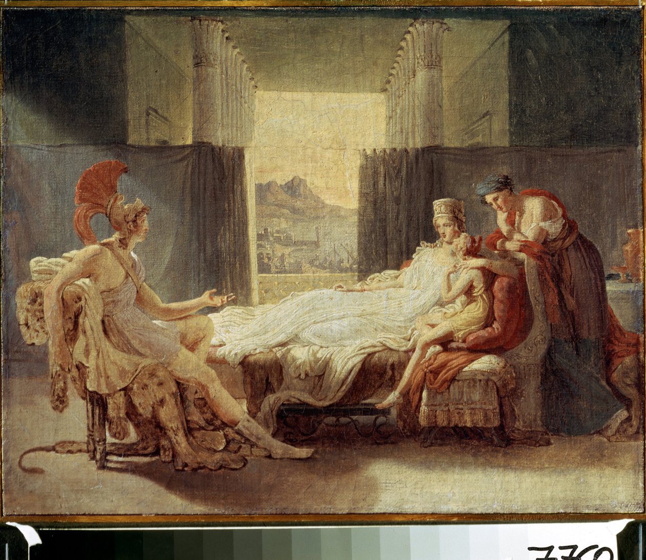 Aeneas erzählt Dido von den Unglücken Trojas von Baron Pierre Narcisse Guerin