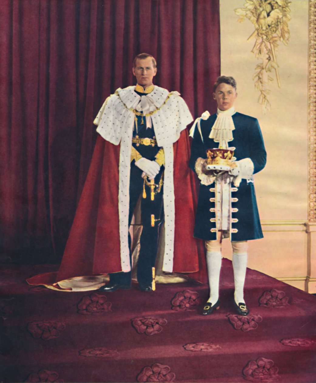 Der Herzog von Edinburgh und sein Page, 1953 von Baron Sterling Henry Nahum