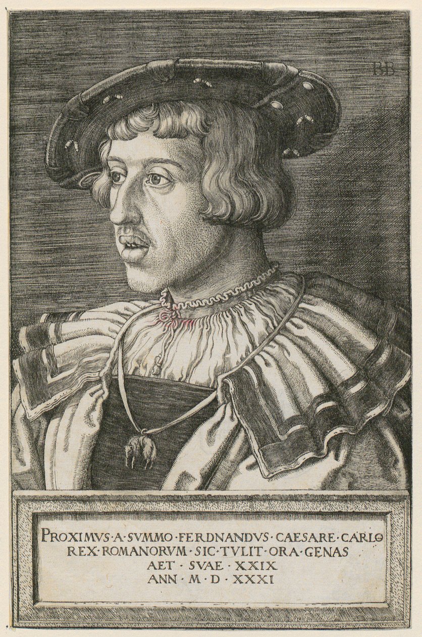 Porträt von König Ferdinand I. von Barthel Beham