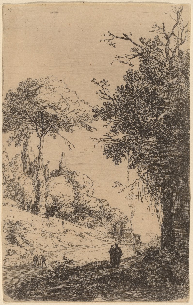 Teil der Via Flaminia von Bartholomeus Breenbergh