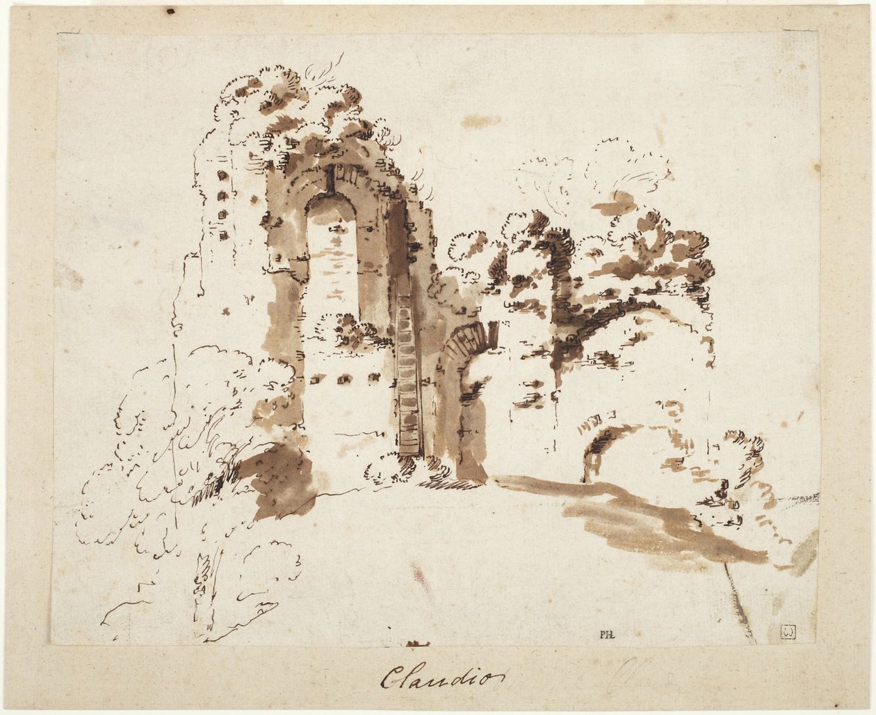 Römische Ruinen von Bartholomeus Breenbergh