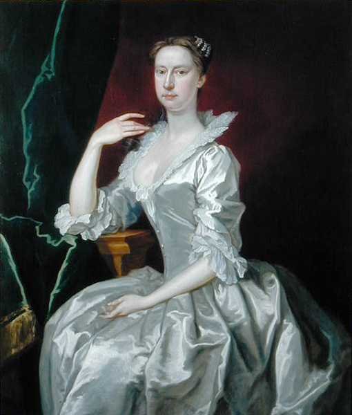 Porträt von Mrs Elizabeth Ingram von Bartholomew Dandridge