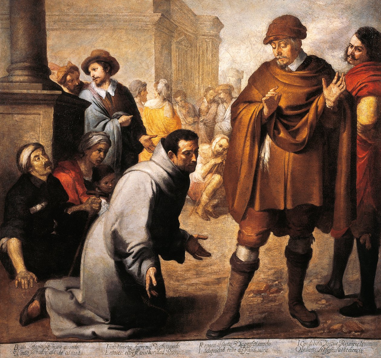 Heiliger Salvador von Horta und Inquisitor von Aragon von Bartolomé Esteban Murillo