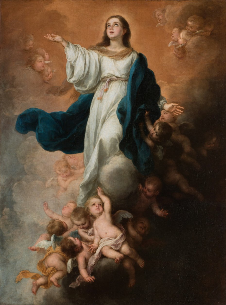 Die Walpole Unbefleckte Empfängnis, um 1680 von Bartolomé Esteban Murillo