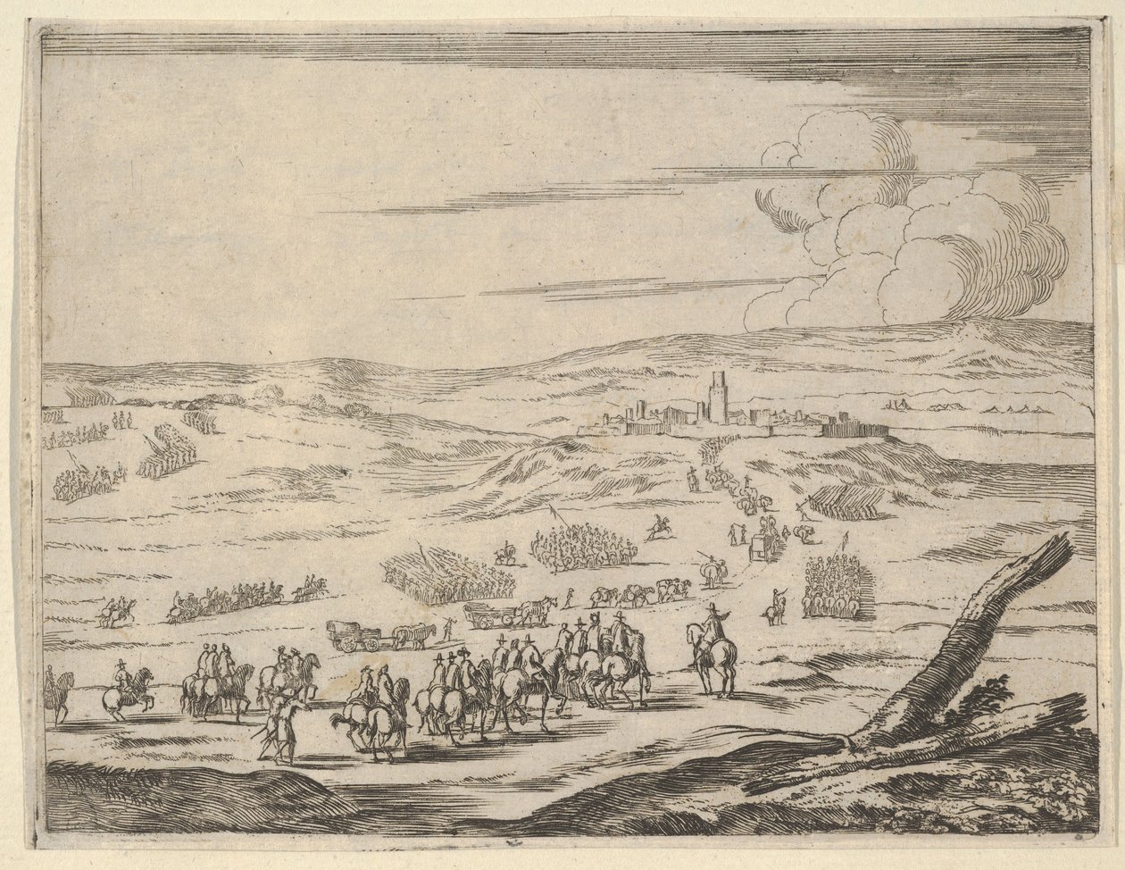 Trotz des mutigen Widerstands der Deutschen und Spanier, Francesco I. d