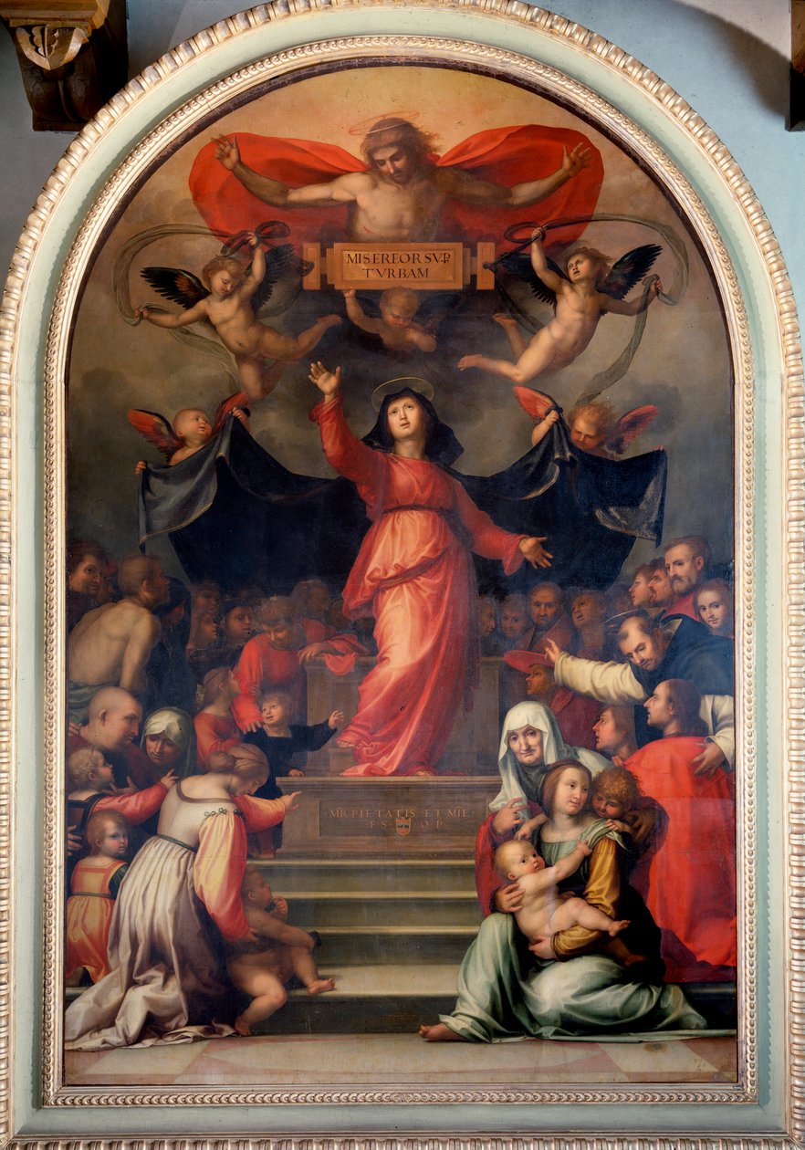 Jungfrau der Barmherzigkeit von Bartolomeo Fra